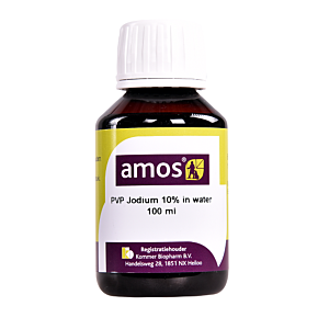 Amos Jodium PVP 100mg/ml oplossing (100ml)