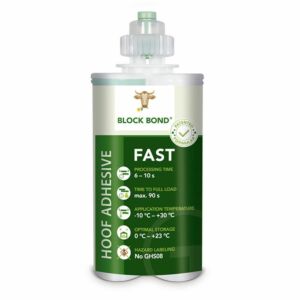 Block Bond Hoof Adhesive - FAST - 200ml