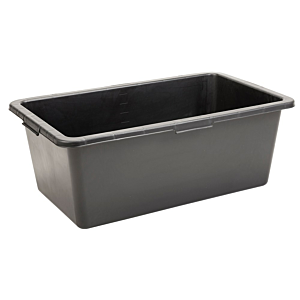 Speciekuip zwaar 4 handgrepen 90L rechthoekig 80 x 48 x 30 cm