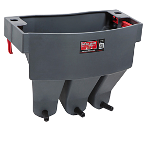 Milk Bar (3-compartimenten) 19L met verstelbare easy lock haken