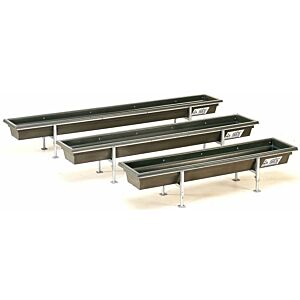 Voertrog LaGee 250 x 45 cm op poten