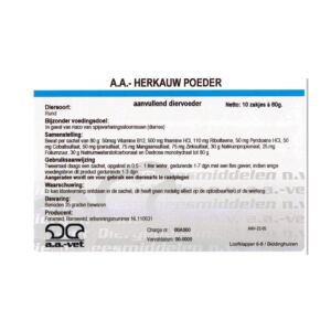 A.A Herkauwpoeder 10 x 80g