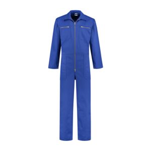 Rallyoverall ritssluiting 100% Katoen - Korenblauw