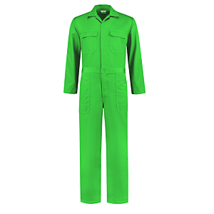 Overall drukknopen Polyester/Katoen - Appelgroen