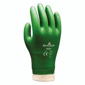 Handschoen SHOWA 600 PVC Green