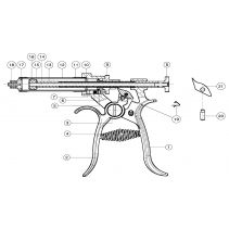 Roux revolver 30 ml onderdelen