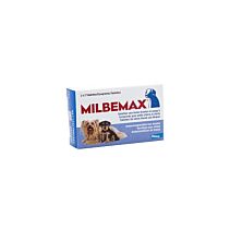 Milbemax puppy en kleine hond (4 tabletten)