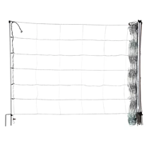 Schapennet Turbomax BRAIDED 120cm - wolf defence - dubbele grondpen