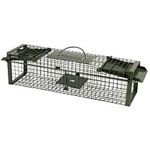 Vangkooi Rat met 2 ingangen (60x17,5x16,5 cm)
