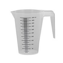 Maatbeker 500ml/25ml