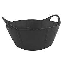 Water of voertrog flexi Zwart 15 Ltr