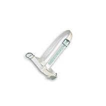Halster koe nylon met leer verstevigd