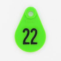 Nekplaatje serie Groen 176 - 200