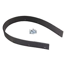 Mestschuif rubber 89 cm Proline halfrond canvas-versterkt