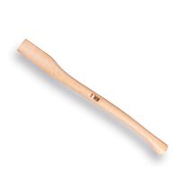 Bijlsteel Hickory gebogen voor kop 62 x 28 mm