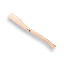 Bijlsteel Hickory gebogen voor kop 64 x 22 mm