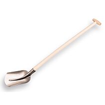 Schepbats Aktie 1/2 0 met essen steel 100 cm