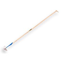 Hartschoffel gesmeed 20 cm De WIT met steel + hilt 170 x 3 cm