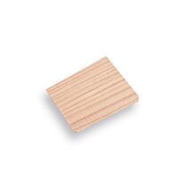 Wig hout groot 70 x 80 mm