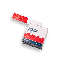 Afzetband rood/wit (500m x 8cm) versterkt 