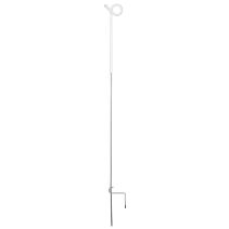 Veerstalen paal met krul 109cm (10 stuks)