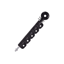 Afstandsisolator plus-min M6 220 mm (6-isolatoren)