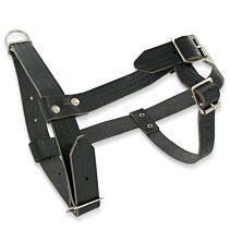 Rammenhalster zwart leder 20mm XL