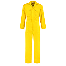 Kinderoverall ritssluiting Polyester/Katoen - Geel