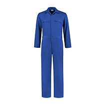 Overall drukknopen Polyester/Katoen - Korenblauw