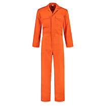 Overall drukknopen Polyester/Katoen - Oranje