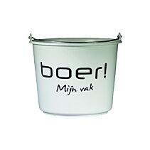 Emmer wit 12 ltr 'Boer! Mijn vak'